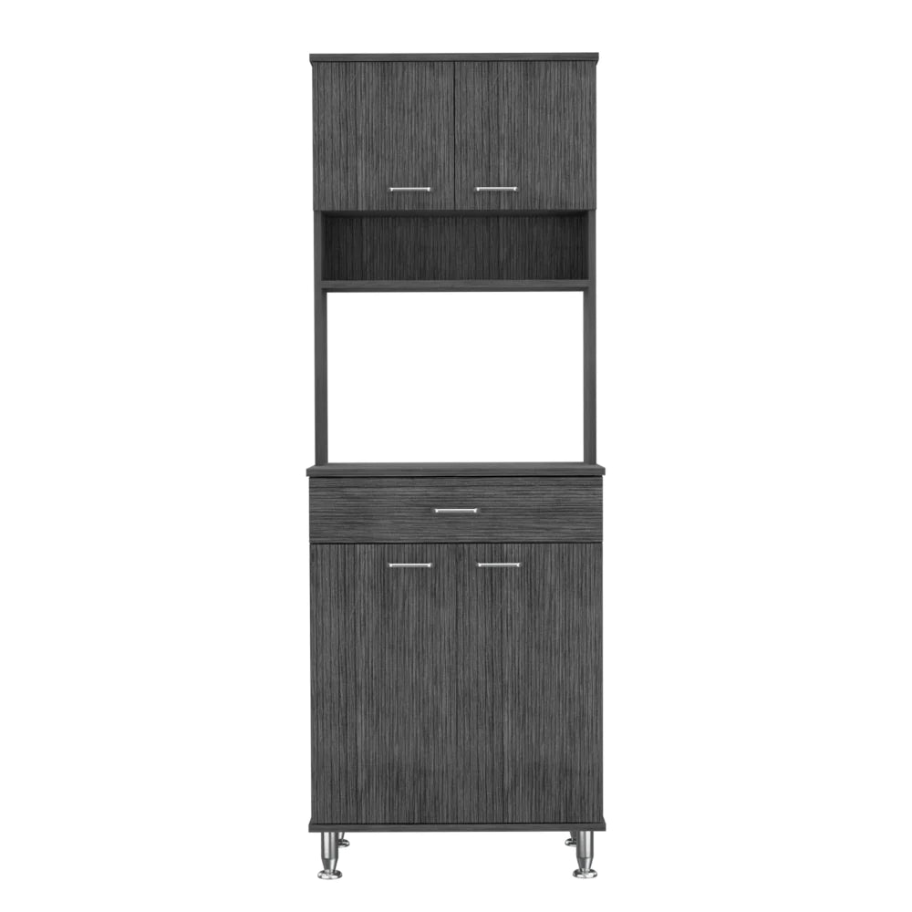 "Stylish and Spacious Piacenza Double Door Cabinet - Perfect for Your Pantry!"