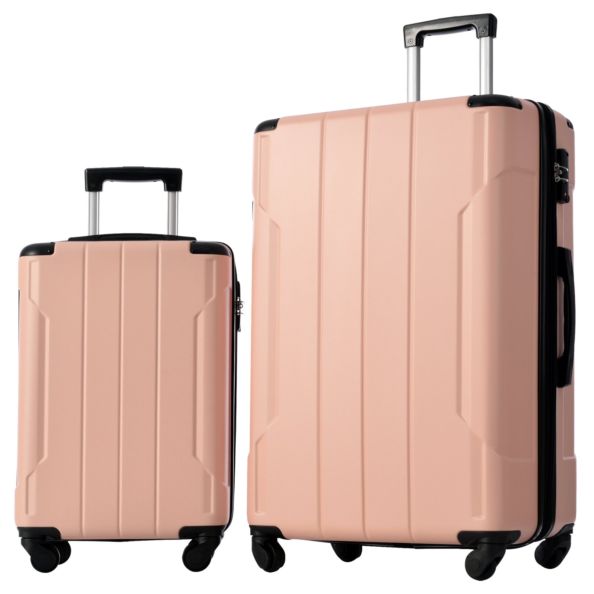 "Travel in Style and Security with Our Lightweight 20'' Hardshell Luggage Spinner Suitcase with TSA Lock"