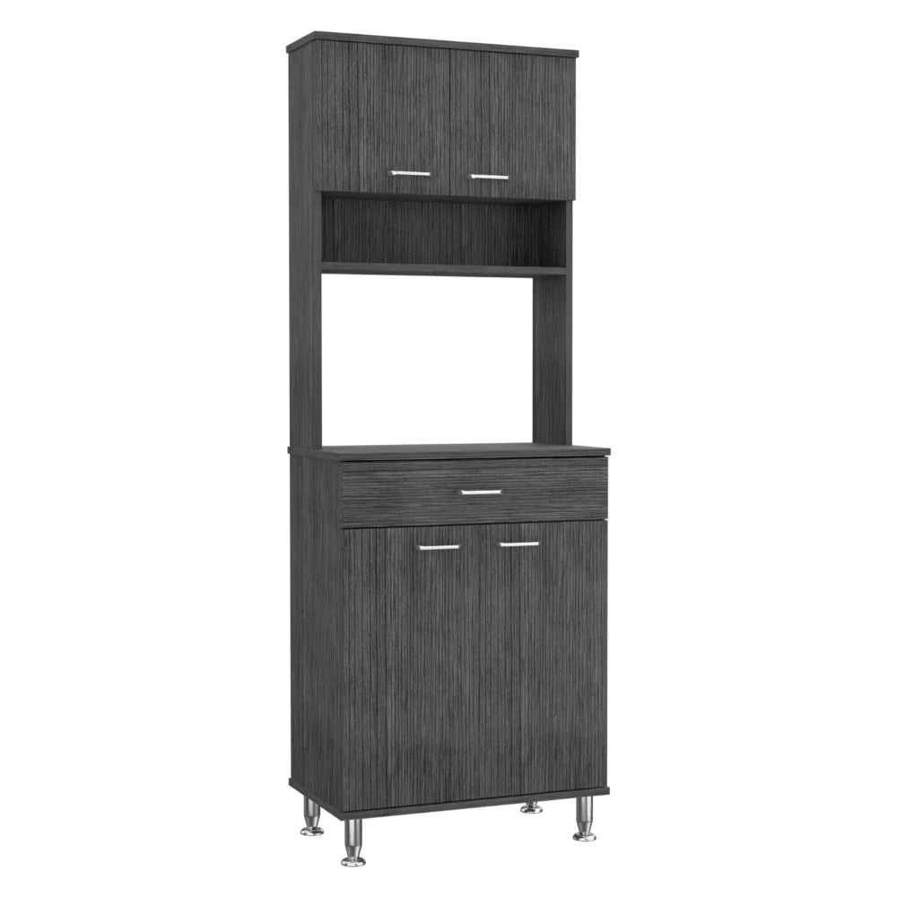 "Stylish and Spacious Piacenza Double Door Cabinet - Perfect for Your Pantry!"